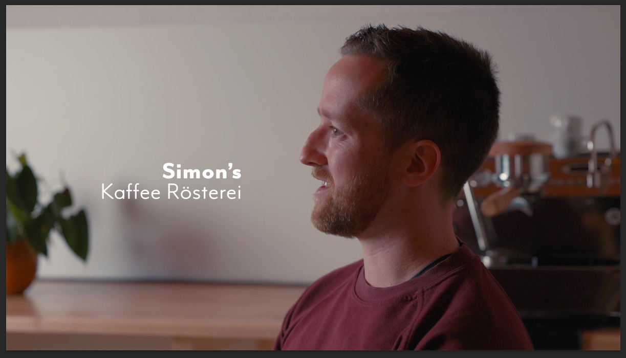 Still aus dem Kaffee-Projekt mit Simon